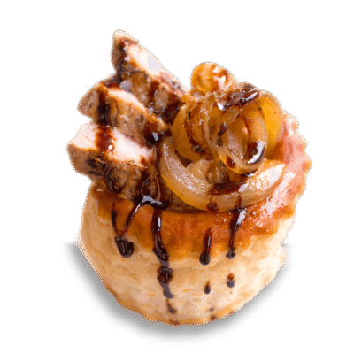 Volovan de solomillo de cerdo