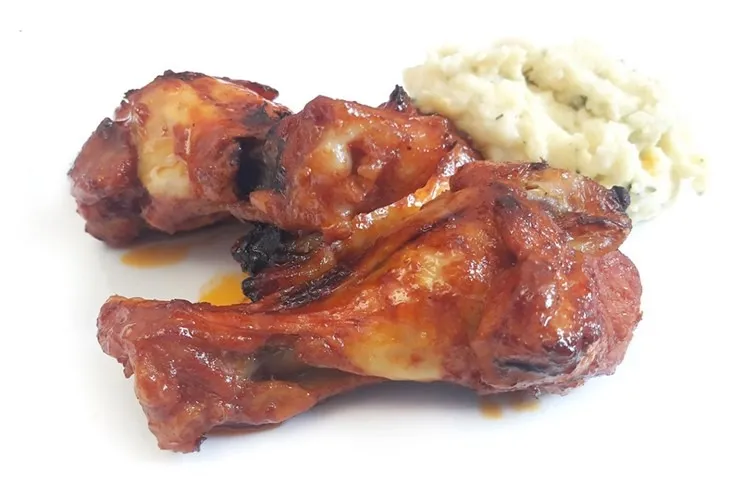 Alitas de pollo a la barbacoa